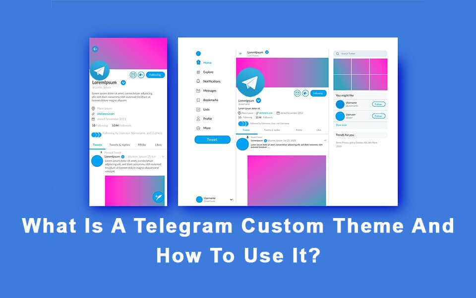 Telegram theme