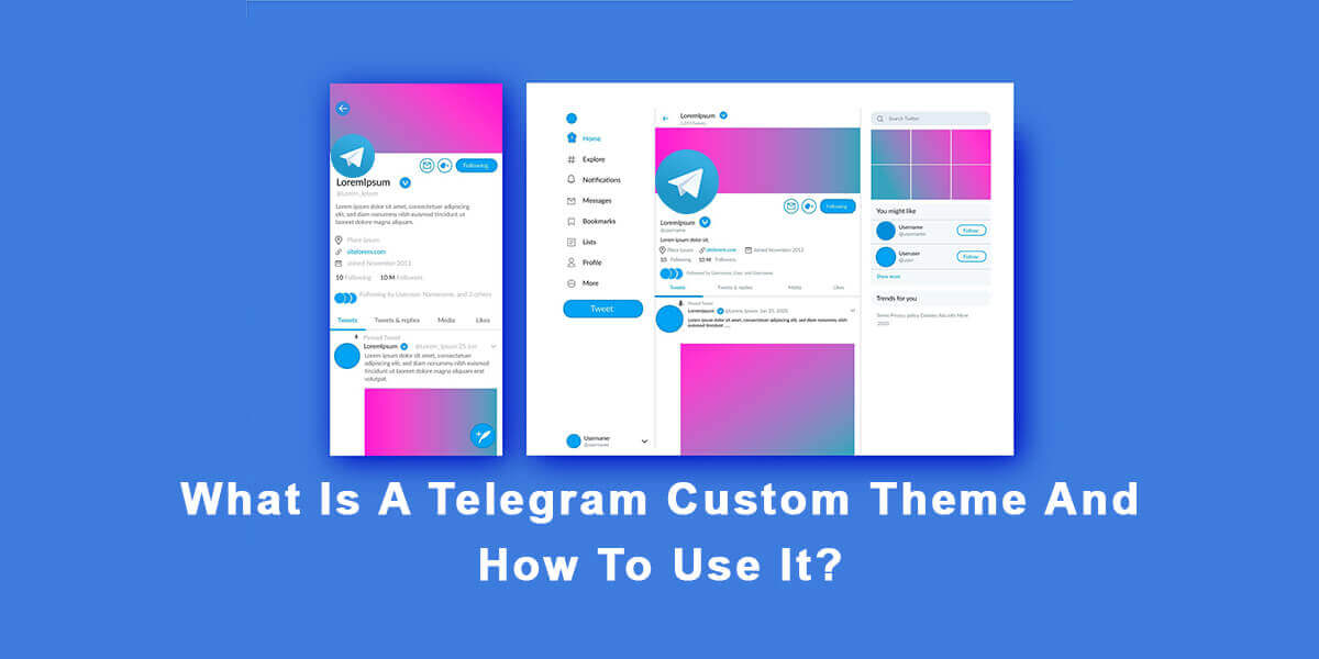 Telegram theme