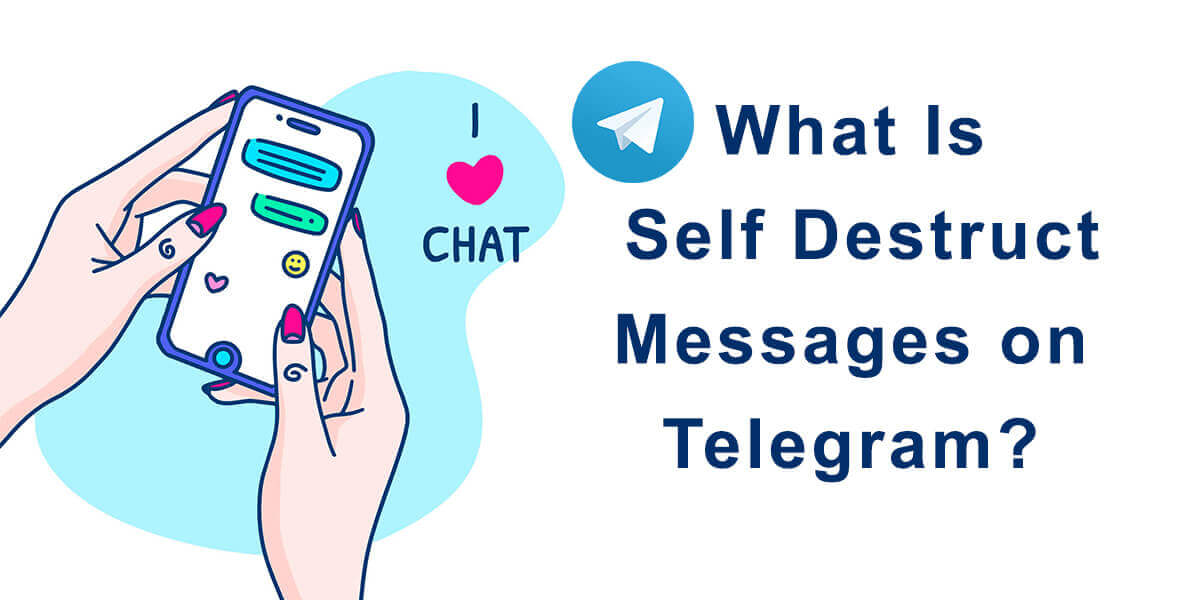 Self destruct messages in Telegram