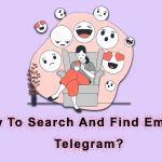 How to search and find emoji in Telegram?