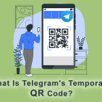 What is Telegram's temporary QR code?