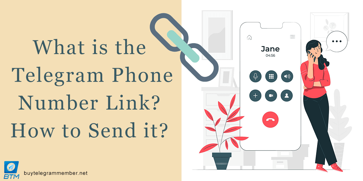 How to send Telegram phone number link?
