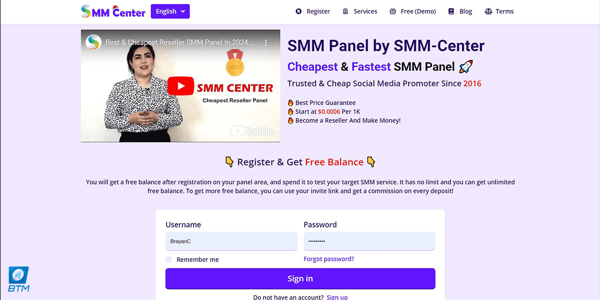 SMM Panel by SMM-Center Cheapest & Fastest SMM Panel